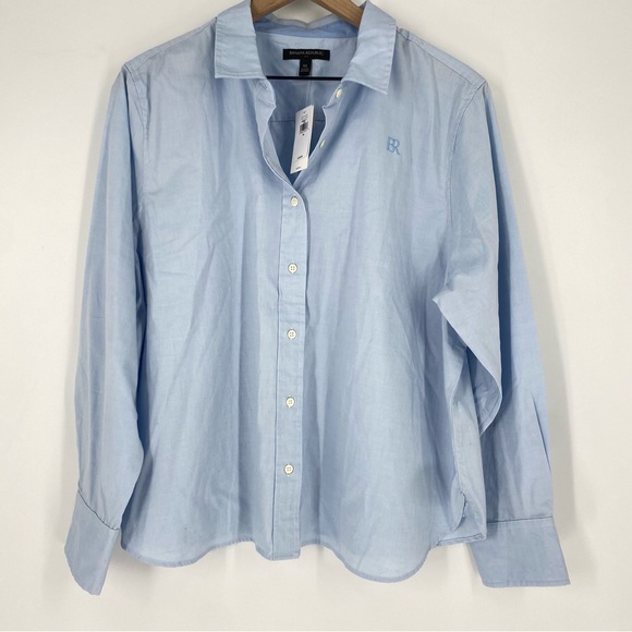 Banana Republic Tops - Banana Republic Blue NWT Classic Poplin Shirt